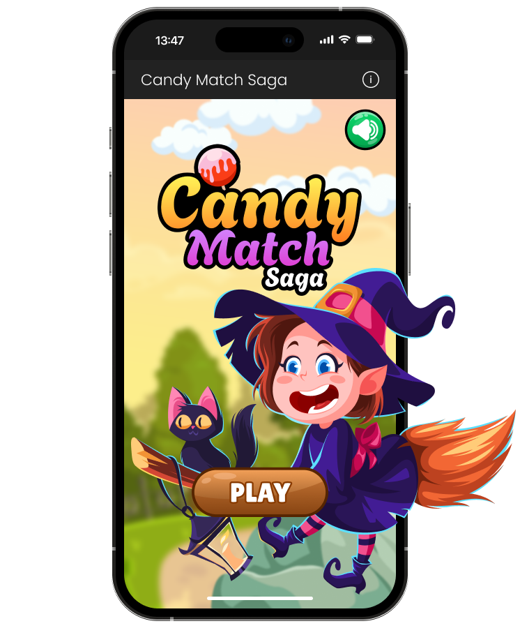 Juego Candy Saga Andromo